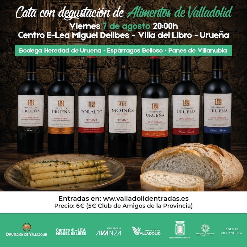 CATA CON DEGUSTACIÓN ALIMENTOS DE VALLADOLID