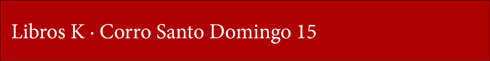 Corro Santo Domingo 15