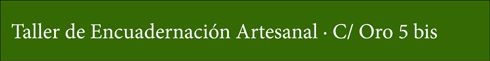TEAU · C/ Oro 5 bis