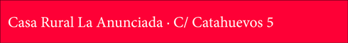 C/ Catahuevos 5
