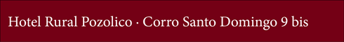 Corro Santo Domingo 9 bis