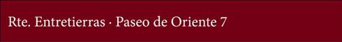 Paseo de Oriente, 7